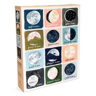 Painted Moons 1000 Piece Puzzle
