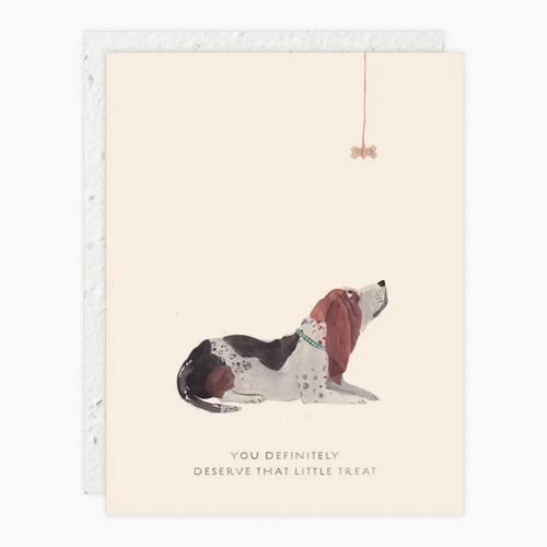A Little Treat card