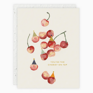 Cherry On Top Birthday card