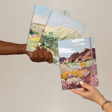 Load image into Gallery viewer, Desert Sunset Sewn Trio Notebook Set