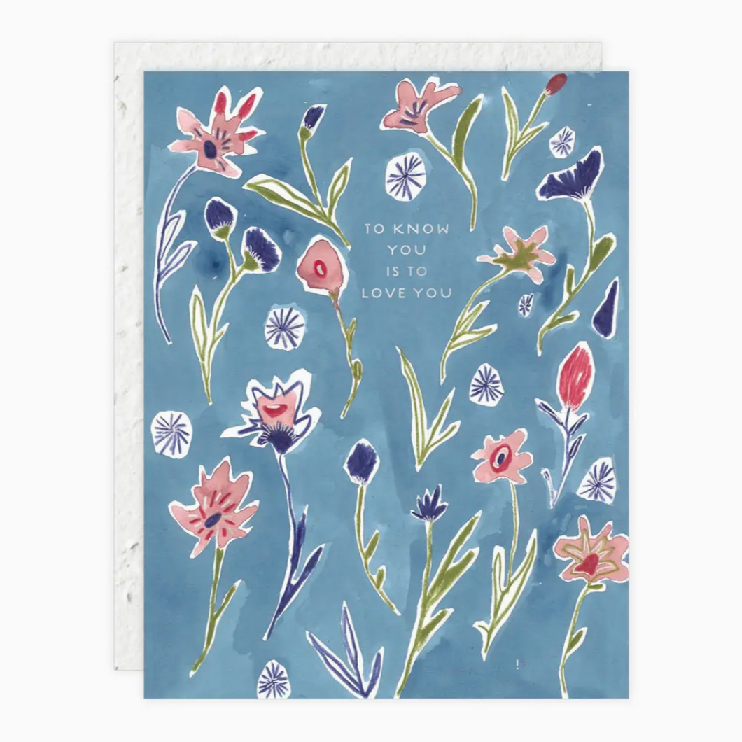 Ditzy Flowers card