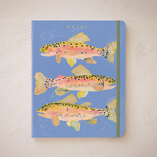 Load image into Gallery viewer, Three Fish Seedlings Sewn Trio Notebook Set