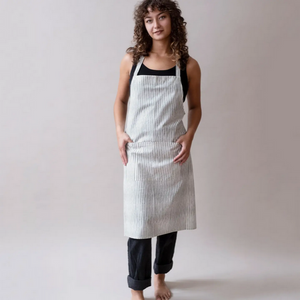 Apron - Moss Stripes