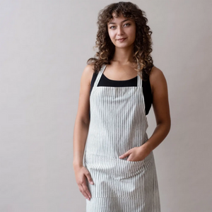 Apron - Moss Stripes