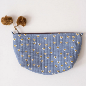 Makeup Pouch - Basti Sky