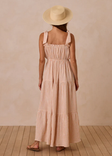 Load image into Gallery viewer, Delphinia Dress - Grapefruit Stripe