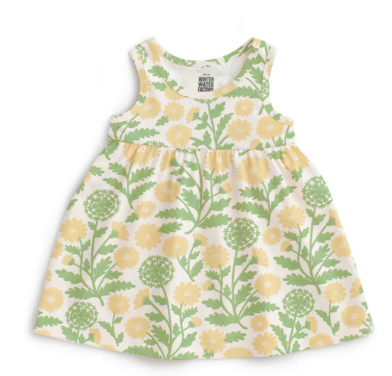 Alna Baby Dress - Dandelions
