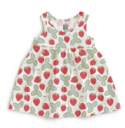 Alna Baby Dress - Strawberries