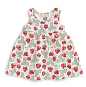 Alna Baby Dress - Strawberries