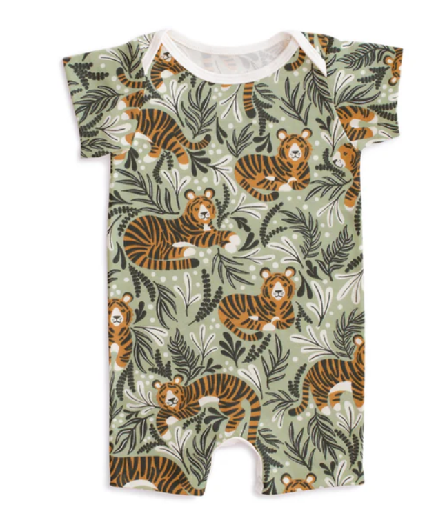 Summer Romper - Dreaming Tigers