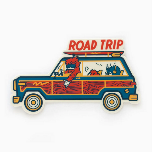 Bigfoot Road Trip Sticker