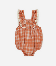 Load image into Gallery viewer, Maya Romper - Poppy Check