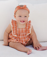 Load image into Gallery viewer, Maya Romper - Poppy Check