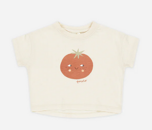 Boxy Tee - Tomato