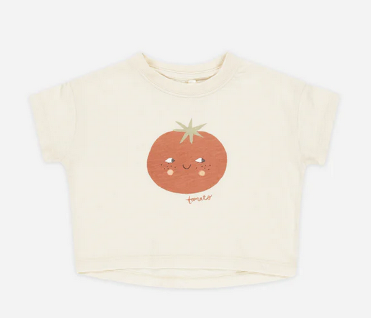 Boxy Tee - Tomato
