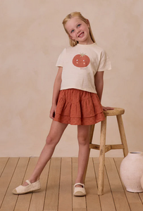 Boxy Tee - Tomato
