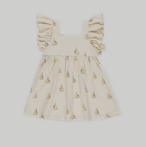 Mariposa Dress - Sailboats