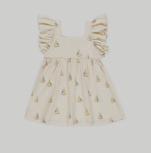 Mariposa Dress - Sailboats