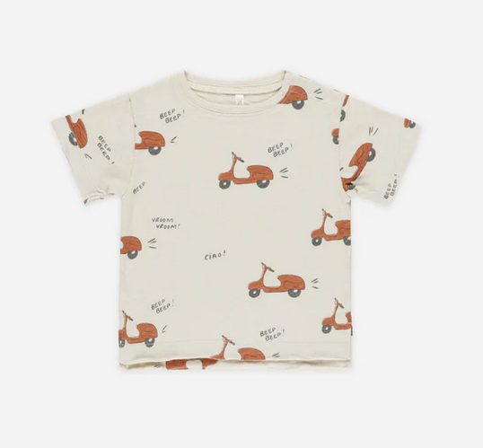 Raw Edge Tee - Moped