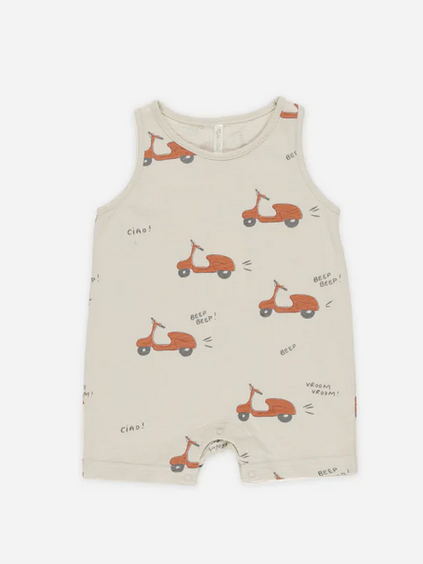 Sleeveless One Piece - Moped