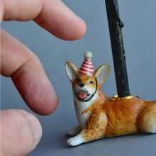 Load image into Gallery viewer, Corgi Cake Topper