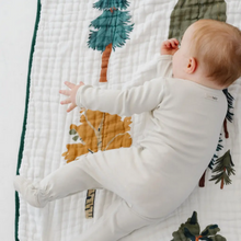 Load image into Gallery viewer, Reversible Quilt - Forest Trees