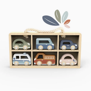 Car Display with 6 Vehicles
