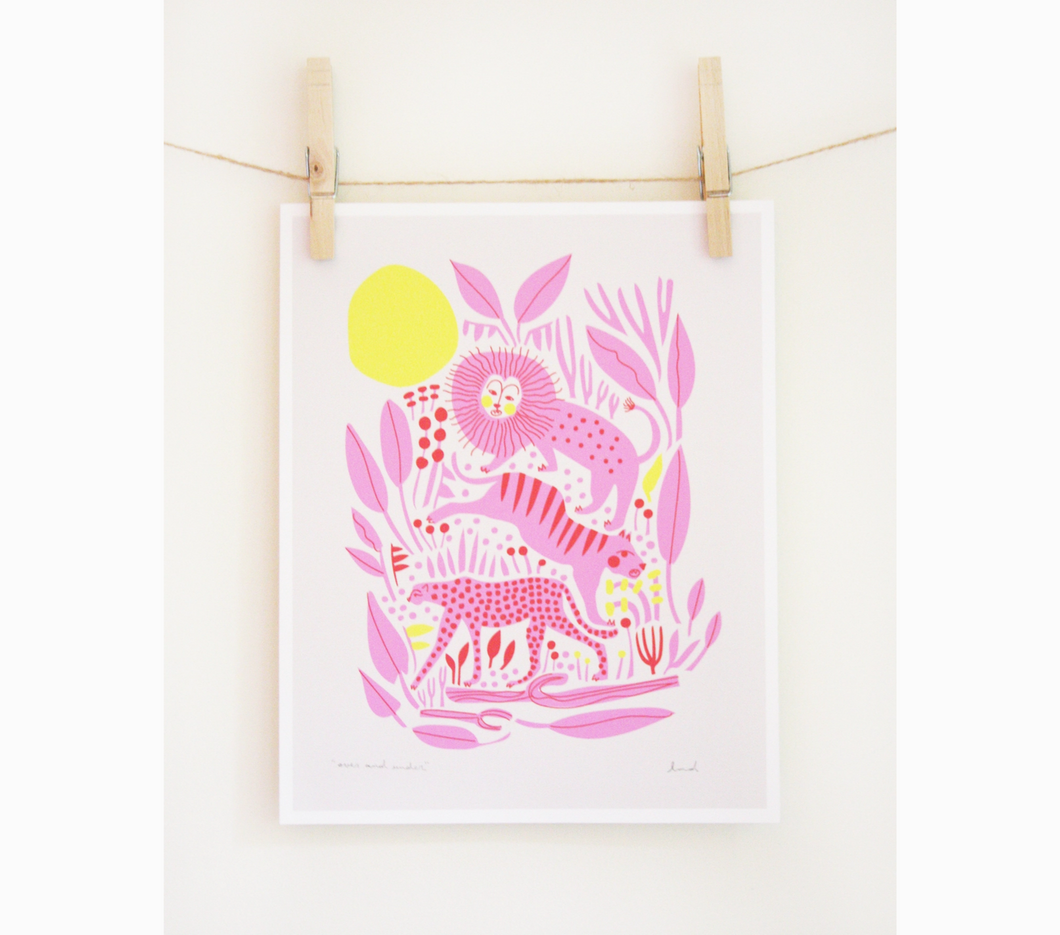 Over and Under Print