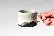 Load image into Gallery viewer, Pinched Splatter Mug - Seafoam
