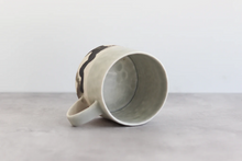 Load image into Gallery viewer, Pinched Splatter Mug - Seafoam