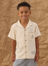 Load image into Gallery viewer, Lapel Collar Shirt Sailor