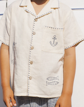 Load image into Gallery viewer, Lapel Collar Shirt Sailor