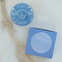 Load image into Gallery viewer, Glass Bubble Incense Holder - Blue Moon Transulcent