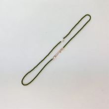 Load image into Gallery viewer, The Khadi Necklace - Matte Dark Green