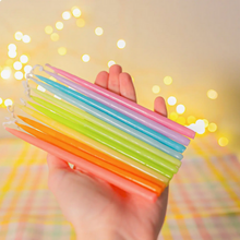 Load image into Gallery viewer, Pastel Rainbow Tapered Candles