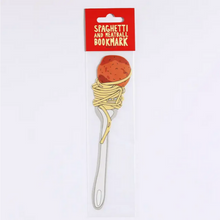 Load image into Gallery viewer, Spaghetti and Meatball Bookmark
