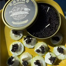 Load image into Gallery viewer, Fancy Caviar Tin Candle