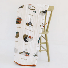 Load image into Gallery viewer, Reversible Quilt - National Parks Grid