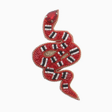 Load image into Gallery viewer, Red Serpent Pin