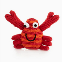 Load image into Gallery viewer, Crochet Crab Rattle