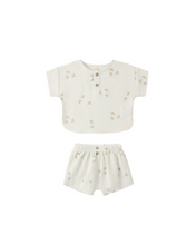Load image into Gallery viewer, Woven Boxy Top &amp; Shorts Set - Birds