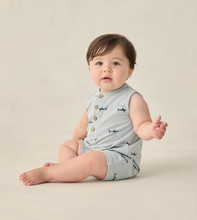 Load image into Gallery viewer, Davis Romper - Sharks