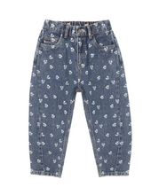 Load image into Gallery viewer, Kids Barrel Pant - Heart Ditsy