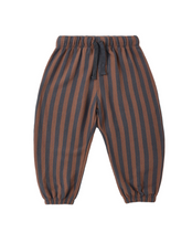 Load image into Gallery viewer, Kids Relaxed Jogger - Mulberry Stripe