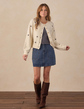 Load image into Gallery viewer, Cheyenne Cardigan - Midnight Daisies