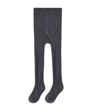 Load image into Gallery viewer, Ribbed Tights - Midnight