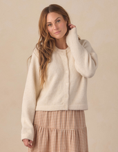 Load image into Gallery viewer, Fuzzy Cardigan - Natural