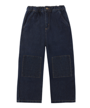 Load image into Gallery viewer, Kids Baggy Pant - Dark Indigo