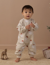 Load image into Gallery viewer, Raglan Jumpsuit - Santa