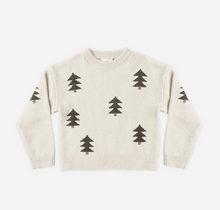 Load image into Gallery viewer, Aspen Sweater - Tree Jacquard